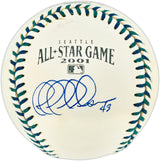 Jeff Nelson Autographed Official 2001 All Star Game Logo Baseball Seattle Mariners MCS Holo #63671