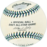 Jeff Nelson Autographed Official 2001 All Star Game Logo Baseball Seattle Mariners MCS Holo #63671
