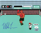 Mike Tyson Autographed Nintendo Punch-Out!! 8x10 Photo JSA #WB657820
