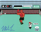 Mike Tyson Autographed Nintendo Punch-Out!! 8x10 Photo JSA #WB657817