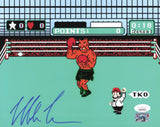 Mike Tyson Autographed Nintendo Punch-Out!! 8x10 Photo JSA #WB657816
