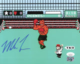 Mike Tyson Autographed Nintendo Punch-Out!! 8x10 Photo JSA #WB657812