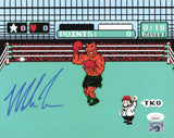Mike Tyson Autographed Nintendo Punch-Out!! 8x10 Photo JSA #WB657810
