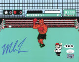 Mike Tyson Autographed Nintendo Punch-Out!! 8x10 Photo JSA #WB657809