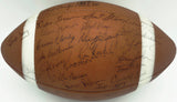 1965 NFL Champions Green Bay Packers Team Autographed Official NFL Leather MacGregor Football With 48 Signatures Including Vince Lombardi Beckett BAS #AE65522