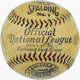 Babe Ruth & Dizzy Dean Autographed Official Spalding NL Baseball PSA/DNA #AR06672