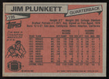 Jim Plunkett Autographed 1981 Topps Card #135 Oakland Raiders SKU #259213