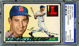 Ted Williams Autographed 1955 Topps Card #2 Boston Red Sox PSA/DNA #65033083