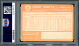 Sandy Koufax Autographed 1964 Topps Card #200 Los Angeles Dodgers PSA 1 Auto Grade Gem Mint 10 PSA/DNA #12151873
