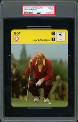 Jack Nicklaus 1977-79 Sportscaster Card #02-02 PSA 5 #127231116