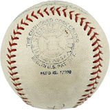 Babe Ruth Autographed Official American League Baseball New York Yankees (Single Signed) JSA & Beckett BAS #AE93681