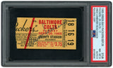 Vince Lombardi Autographed 9/26/1965 Green Bay Packers vs. Baltimore Colts Ticket Stub PSA 8 Auto Grade Mint 9 PSA/DNA #84749544