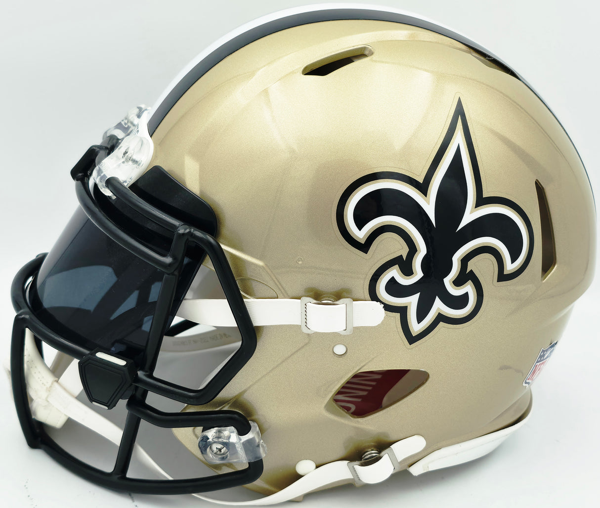 Jarvis Landry Autographed New Orleans Saints Gold Full Size Speed Authentic Helmet Beckett BAS Witness #WW59972