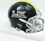 Nick Emmanwori Autographed Seattle Seahawks Black Super Bowl LX Logo Speed Mini Helmet Beckett BAS Witness #3W319892