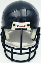 Walter Payton Autographed Chicago Bears Blue Riddell Mini Helmet "34" Beckett BAS #AE85516