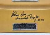Franco Harris Autographed Three Rivers Stadium Seat Pittsburgh Steelers "Immaculate Reception 12-23-72" #1/10 Steiner Holo SKU #261737