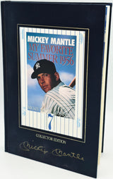 Mickey Mantle Autographed My Favorite Summer 1956 Book New York Yankees (Smudged) Beckett BAS #AE85522