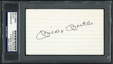 Mickey Mantle Autographed 3x5 Index Card New York Yankees PSA/DNA #83857180