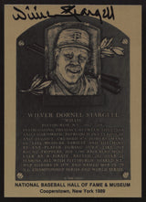 Willie Stargell Autographed 1989 HOF Metallic Plaque Card Pittsburgh Pirates SKU #260127