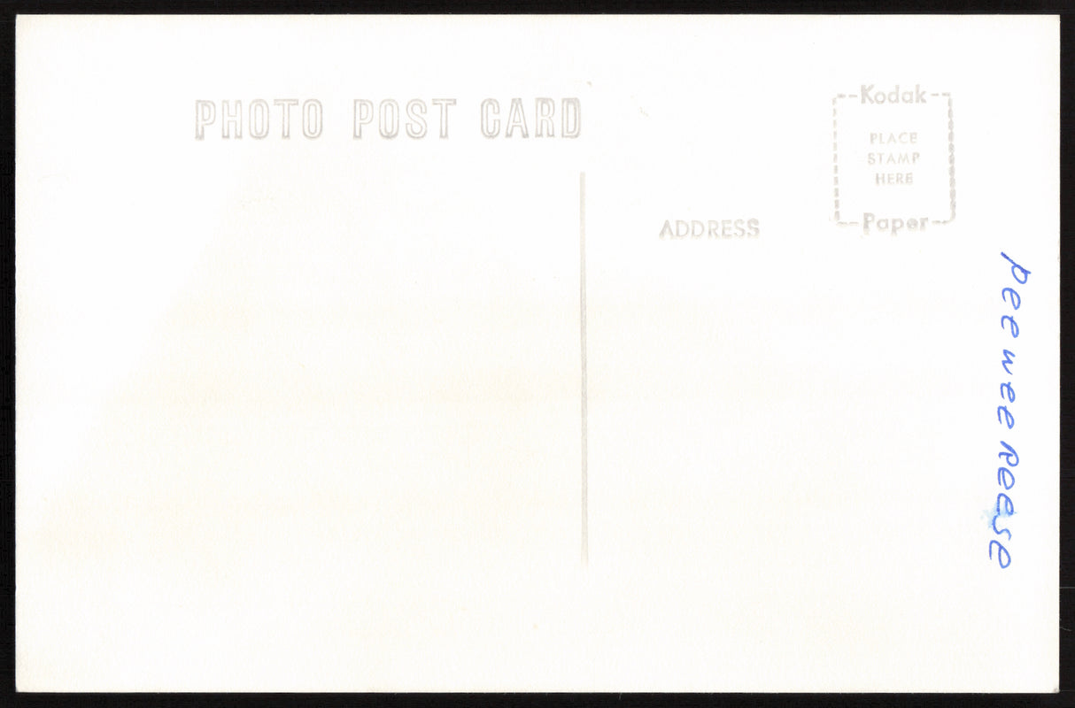 Pee Wee Reese Autographed 3.5x5.5 Postcard Brooklyn Dodgers SKU #260135