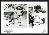 Willie Mays Autographed 5x7 Photo San Francisco Giants Stock #260142