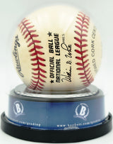 Sandy Koufax Autographed Official NL Baseball Los Angeles Dodgers Auto Grade Mint 9 Beckett BAS #19665607