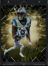 Xavier Legette Autographed 2025 Under Wraps NFL Emanate Gold Card Carolina Panthers #1/50 Fanatics Holo #BB14366700