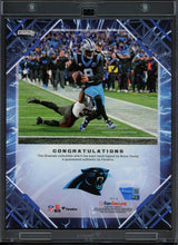 Bryce Young Autographed 2025 Under Wraps NFL Emanate Blue Ice Card Carolina Panthers #5/10 Fanatics Holo #BB14066774