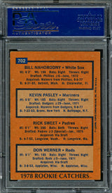 Bill Nahorodny, Rick Sweet & Don Werner Autographed 1978 Topps Rookie Card #702 PSA/DNA #83308987