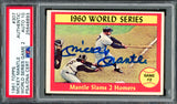 Mickey Mantle Autographed 1961 Topps Card #307 New York Yankees Auto Grade Gem Mint 10 PSA/DNA #25648893