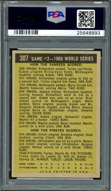 Mickey Mantle Autographed 1961 Topps Card #307 New York Yankees Auto Grade Gem Mint 10 PSA/DNA #25648893