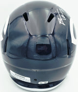Brian Urlacher Autographed Chicago Bears Blue Full Size Speed Replica Helmet "HOF 18" Beckett BAS Witness #4W469051