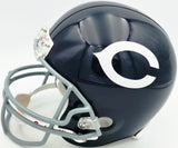 Dick Butkus, Mike Singletary and Brian Urlacher Autographed Chicago Bears Blue Full Size Replica Helmet "HOF" #4/500 Beckett BAS #G05450