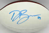 Doug Baldwin Autographed White NFL Football Seattle Seahawks MCS Holo #63697