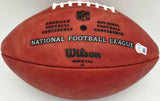 Patrick Mahomes Autographed Official NFL Leather Game Football Kansas City Chiefs Beckett BAS Witness #WE24252