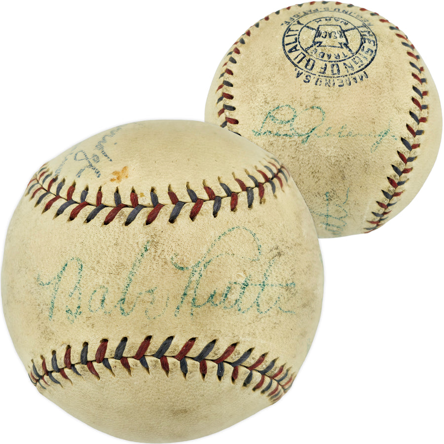 Autographed Babe Ruth Baseballs, Babe Ruth Signed Baseballs, Babe Ruth ...
