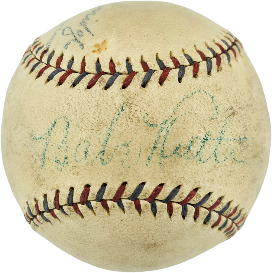Autographed Babe Ruth Baseballs, Babe Ruth Signed Baseballs, Babe Ruth ...
