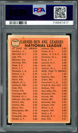 Sandy Koufax, Juan Marichal & Vern Law Autographed 1966 Topps Card #221 PSA 2 Auto Grade Near Mint/Mint 8 PSA/DNA #114941417