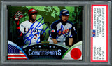 Ken Griffey Jr. & Ichiro Suzuki Autographed 2006 Upper Deck Special FX Card #CP-3 PSA 8 Auto Grade Gem Mint 10 PSA/DNA #136863317