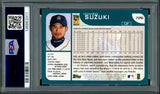 Ichiro Suzuki Autographed 2001 Topps Rookie Card #726 Seattle Mariners PSA 8 Auto Grade Gem Mint 10 PSA/DNA #136863311
