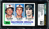 Cal Ripken Jr. Autographed 1982 Topps Rookie Card #21 Baltimore Orioles CGC x JSA #6131791241