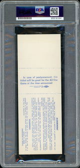 Carl Yastrzmeski Autographed 1975 All Star Game Ticket Boston Red Sox Auto Grade Gem Mint 10 PSA/DNA #85518184