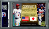Ken Griffey Jr & Ichiro Suzuki Autographed 2006 UD Special F/X Card #CP3 PSA 9 Auto Grade Gem Mint 10 PSA/DNA #92326094