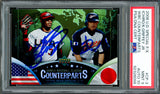 Ken Griffey Jr & Ichiro Suzuki Autographed 2006 UD Special F/X Card #CP3 PSA 9 Auto Grade Gem Mint 10 PSA/DNA #92326098