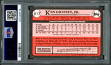 Ken Griffey Jr. Autographed 1989 Topps Traded Tiffany Rookie Card #41T Seattle Mariners PSA 9 Auto Grade Gem Mint 10 PSA/DNA #127229012