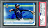 Fernando Tatis Jr. Autographed 2019 Topps Chrome Prism Refractor Rookie Card #203 San Diego Padres PSA 10 Auto Grade Gem Mint 10 PSA/DNA #62841160