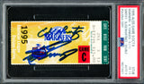 Edgar Martinez & Ken Griffey Jr Autographed 1995 ALDS Game 5 Ticket 10/8/1995 Seattle Mariners PSA 1.5 Auto Grade Mint 9 PSA/DNA #96273921