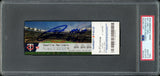 Julio Rodriguez Autographed 2022 MLB Debut Ticket Seattle Mariners PSA 10 "2022 MLB Debut" PSA/DNA #68034390