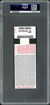 Julio Rodriguez Autographed 2022 MLB Debut Ticket Seattle Mariners PSA 10 "2022 MLB Debut" PSA/DNA #68034392
