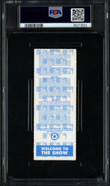 Edgar Martinez & Ken Griffey Jr Autographed 1995 ALDS Game 5 Ticket 10/8/1995 Seattle Mariners PSA 4 Auto Grade Gem Mint 10 PSA/DNA #96273923